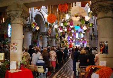 Des fidèles présents pour la cérémonie de la Saint Fiacre.