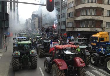 7000 manifestants et 1500 tracteurs ont manifesté le 7 septembre à Bruxelles.