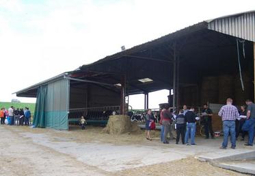 L'après-midi était consacrée à la visite de l'exploration de Didier Doreau à Montbouy.