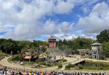 Spectacle au Puy du Fou en août 2022.