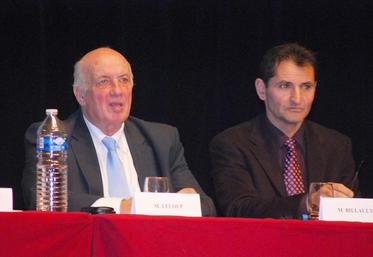 Patrick Leloup et Jean-Michel Billault.