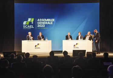 Jeudi 7 décembre, à Chartres. La réunion d'information du groupe Scael a été l'occasion de dresser le bilan de son projet d'entreprise : Scael 2025.