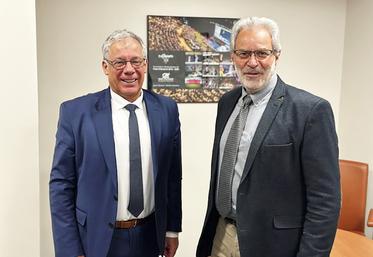 Hervé Vandierendonck (à g.) et Patrice Grégoire.