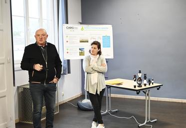 Mardi 12 décembre, à Saint-Claude-de-Diray. La chambre d'Agriculture a organisé une rencontre sur le thème des pratiques et techniques pour améliorer le pilotage de la ressource en eau.