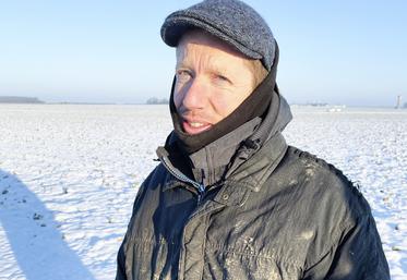 Le 11 janvier, à Dammarie. Pour Jean-François Billard, la production de miel a été constante en 2023.