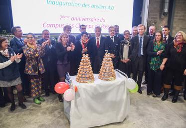 Le 18 décembre, à Châteaudun. Le 7e anniversaire du campus Les Champs du possible a été fêté en présence, entre autres, des ministres de l'Agriculture et des Outre-mer, Marc Fesneau et Philippe Vigier.