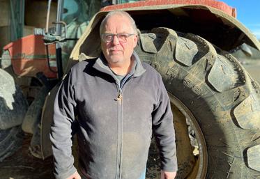 Le 5 janvier, au Gué-de-Longroi. Pascal Laya a accepté de prendre la présidence d'Aidagri à la suite de Jean-Michel Gouache.