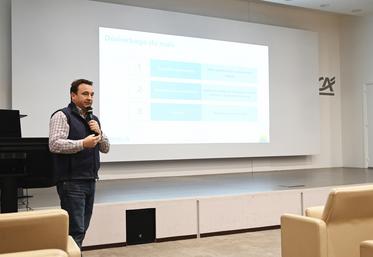 Le 28 novembre dernier, à Blois. L'institut Arvalis a dévoilé les résultats de ses essais pour la campagne de maïs à venir.