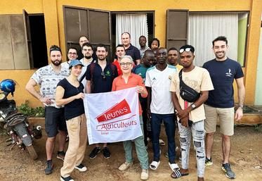 Les JA 45 à leur arrivée en Côte d'Ivoire dimanche 14 janvier. 