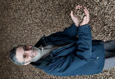 Didier Halleux assure que 1 m3 de plaquettes équivaut à 80 litres de GNR. 