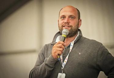 Charles Perdereau, Président de JA Centre-Val de Loire. 