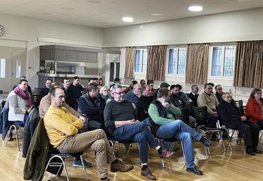 Château-Landon, jeudi 18 janvier. « Le syndicalisme se résume en trois mots : défendre, éviter et proposer », a rappelé Samuel Vandaele. 