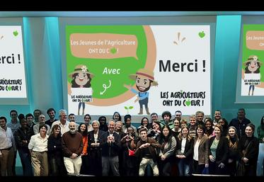 Mercredi 24 janvier, à Paris. Les Agriculteurs ont du cœur ont lancé l’opération Les jeunes de l’agriculture ont du cœur. Tout jeune en lien avec l’agriculture peut participer en inventant une action solidaire.