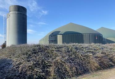 Un méthaniseur en Seine-et-Marne.