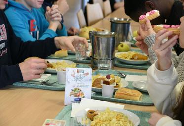 Les collégiens de Montjoie ont pu découvrir les recettes du Menu signature Loiret.