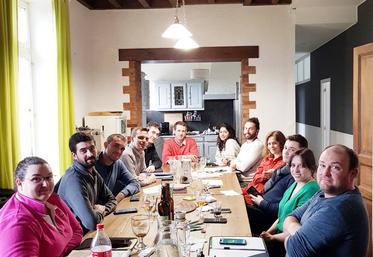 Vendredi 16 février, à Charsonville. Les JA 45 se sont réunis pour un séminaire inaugural.