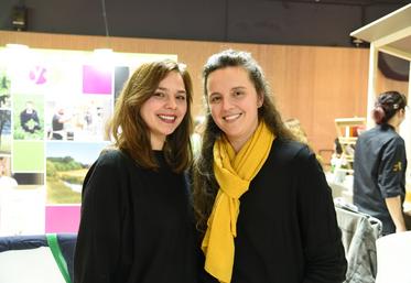 Lucile et Émilie Battafarano ont lancé leur marque de caviar végétal pendant le Salon de l’agriculture.