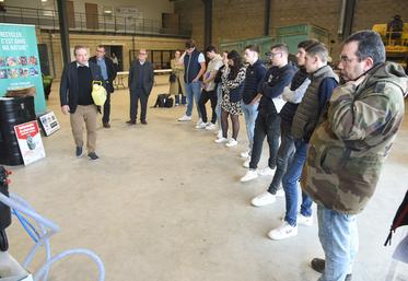 Jeudi 21 mars, à Châteaudun. Les élèves du LEAP de Nermont ont apprécié cette journée Contrat de solutions, riche d'informations et d'échanges.