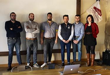 Vendredi 22 mars, à Mennetou-sur-Cher. Un nouveau bureau et conseil d'administration a été élu au sein de Jeunes agriculteurs Centre-Val de Loire lors de son assemblée générale.