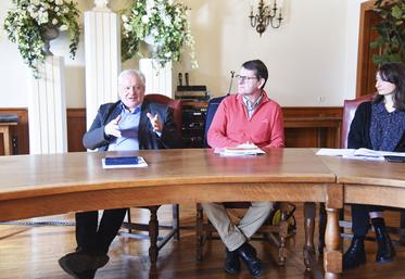 Vendredi 22 mars, à Chartres. Le vice-président en charge de l'eau à Chartres métropole, Alain Bellamy, a présenté le dispositif de PSE proposé aux agriculteurs du territoire sur ses aires d'alimentation de captage.