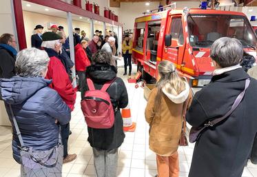 Jeudi 28 mars, à Bonneval. L'assemblée générale de Gîtes de France Eure-et-Loir a été précédée par une visite de l'Arsenal des sapeurs-pompiers euréliens.