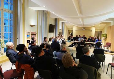 Mercredi 3 avril, à Théméricourt (Val-d'Oise). Le syndicat du Vexin a réuni ses membres en conseil d’administration, puis en assemblée générale.