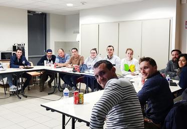 Mardi 2 avril, à Nesploy. Les JA 45 se sont retrouvés pour le premier conseil d'administration départemental de 2024.