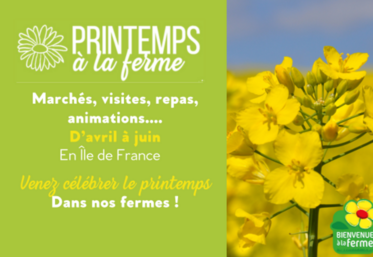 Bienvenue à la ferme lance ses portes ouvertes printanières ce week-end.