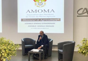 Jean-François Daudin a présidé l'assemblée générale de l'Amoma 41 qui s'est déroulée à Blois, vendredi 12 avril, en présence d'une trentaine d'adhérents. 