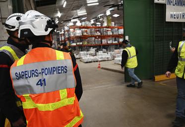 Sur le site Seveso seuil « haut » de la coopérative Axéréal à Blois, un exercice de sécurité de grande ampleur a eu lieu nécessitant la présence des pompiers, jeudi 18 avril. 