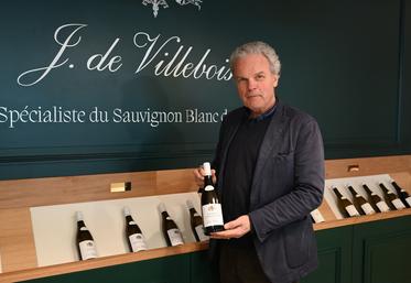 Joost de Willebois est le dirigeant du Domaine J. de Villebois qui est spécialisé dans le sauvignon et qui a inauguré il y a quelques mois son nouveau chai à Chémery. 