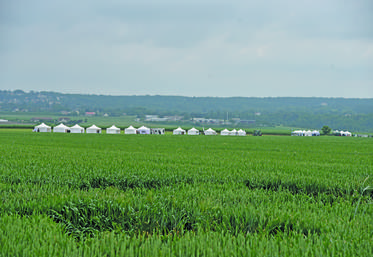 Pour cette édition, 40 entreprises et start-up étaient présentées, réparties en trois pôles : élevage, productions végétales, bioénergies. Certaines ont procédé à des démonstrations et des présentations sur les parcelles de la ferme dédiées à leurs solutions.