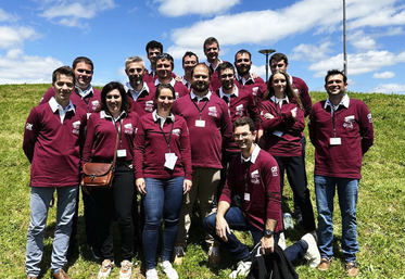 La délégation francilienne au congrès de JA Île-de-France. 