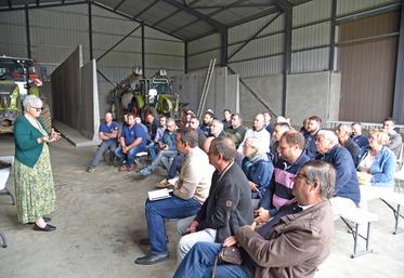 Amponville, mercredi 19 juin. Rencontre avec quatre candidats de la 2e circonscription (Fontainebleau). De g. à d. : Ivanka Dimitrova (RN), Loïc Rousselle (L'écologie au centre), Frédéric Valletoux et sa suppléante Juliette Vilgrain (Ensemble) et Guillaume Cazauran (Reconquête !).