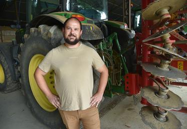 Jordan Pasdeloup, jeune agriculteur double actif installé à Chaintreaux, qui prendra le départ de la 28e édition le 20 février prochain avec un de ses copains, François Frémin, salarié agricole.