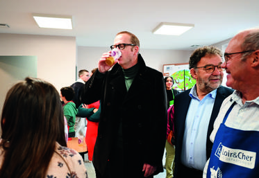 Xavier Pelletier, préfet de Loir-et-Cher, est venu à la rencontre des élèves qui ont participé aux Journées alimentation collèges qui se sont déroulées du mardi 15 au jeudi 17 octobre à Saint-Sulpice-de-Pommeray. 