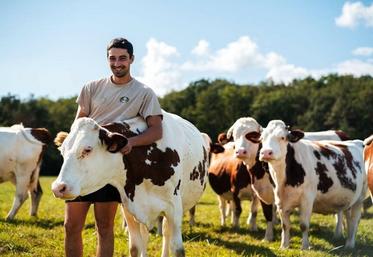 Maxime Thorey, 29 ans, a fait appel pour la première fois au Service de remplacement pour souffler.