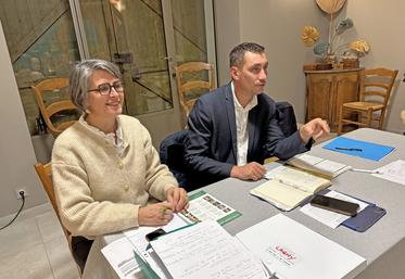 Jossigny, vendredi 6 décembre. Charline Corman et Samuel Vandaele ont lancé la saison des assemblées cantonales. 