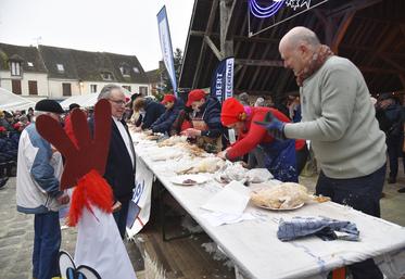 Égreville, samedi 14 décembre. Le concours de plumage réunissait 10 candidats de toutes les générations, dont Pauline Simony, JA 77 et tenante du titre.