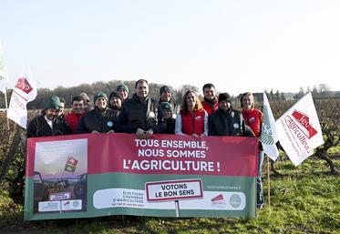 La liste JA-FNSEA 41 « Tous ensemble, nous sommes l’agriculture » a présenté ses membres et lancé sa campagne en vue des élections chambre d'Agriculture qui auront lieu en janvier prochain.  