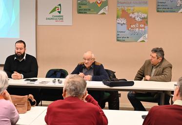 Mercredi 18 décembre, à Blois. Lucien Chevais, président de la section des bailleurs de baux ruraux de la FNSEA 41, a lancé la réunion à destination des propriétaires ruraux pour faire un point sur l'actualité réglementaire.
