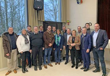 Les AG du syndicat du Pays de France, du syndicat du Vexin et de l’Union des syndicats du Val-d’Oise ont eu lieu jeudi 16 janvier à Ennery (Val-d'Oise).