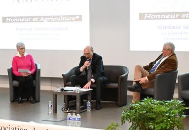 Jean-François Daudin, président de l'Amoma 41 a présidé l'assemblée générale de l'association, vendredi 31 janvier dernier, au Crédit agricole de Blois. 
