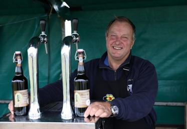 Denis Sargeret, de la Ferme brasserie du Vexin à Théméricourt (Val-d'Oise), présentera encore cette année ses produits au CGA.