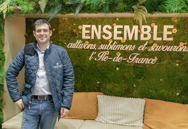 Clément Torpier est le nouveau président de l’association Agriculteurs d’Île-de-France.