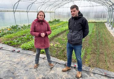Lundi 10 février, au Thieulin. Anna Stépanoff a fondé le Domaine de Lignerolles, dirigé par Amadys Henocq-Castanier. 