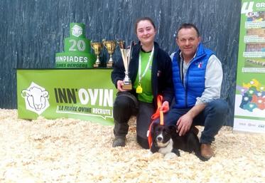 Samedi 22 février, à Paris. En BTS au CFA-CEZ de la Bergerie nationale de Rambouillet (Yvelines), Jeanne Touzelet a été sacrée meilleure jeune bergère de France.