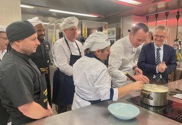À Blois, le 29 janvier. Les Rencontres inter-régionales de la restauration scolaire, organisées par la Région Centre-Val de Loire, se sont déroulées au lycée hôtelier.