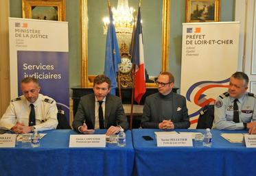 Une conférence de presse a eu lieu, vendredi 21 février dernier, pour présenter le plan d'action départemental de la restauration de la sécurité du quotidien en Loir-et-Cher. 