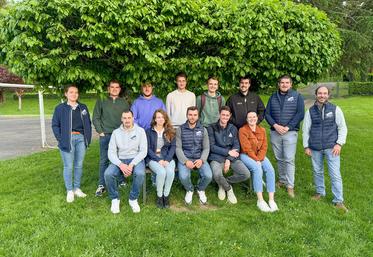 Lundi 5 mai, à Thiron-Gardais. Les Jeunes agriculteurs se sont retrouvés pour avancer les préparatifs de la Fête de l'agriculture qui se tiendra dans la commune les 6 et 7 septembre.